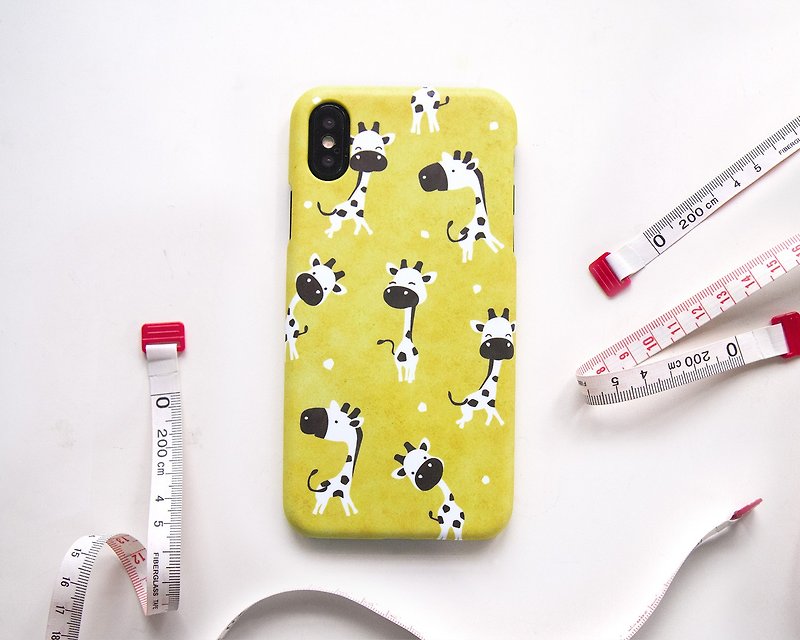 长颈鹿 iPhone 手机壳 เคสยีราฟ - 手机壳/手机套 - 塑料 黄色