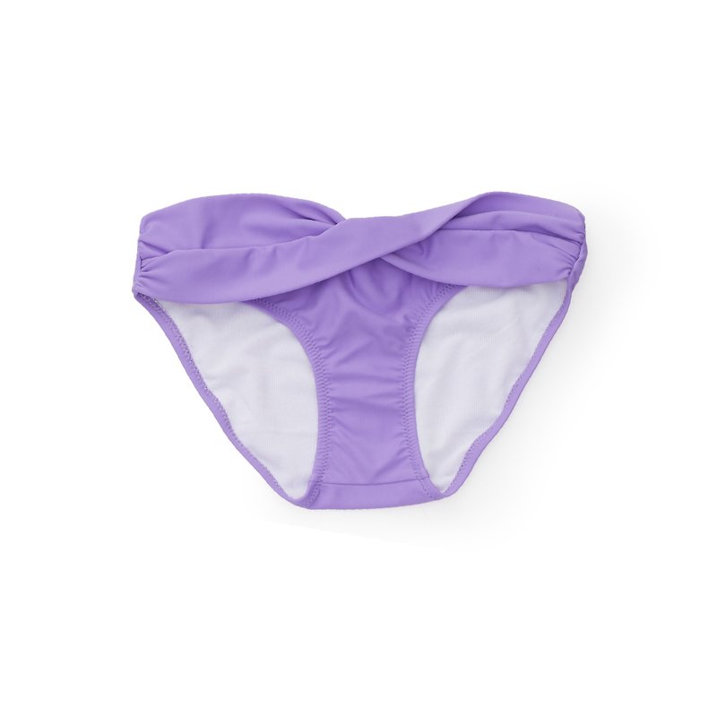 Twisted swim brief 扭紋比堅尼泳褲 - 女装泳衣/比基尼 - 其他材质 紫色