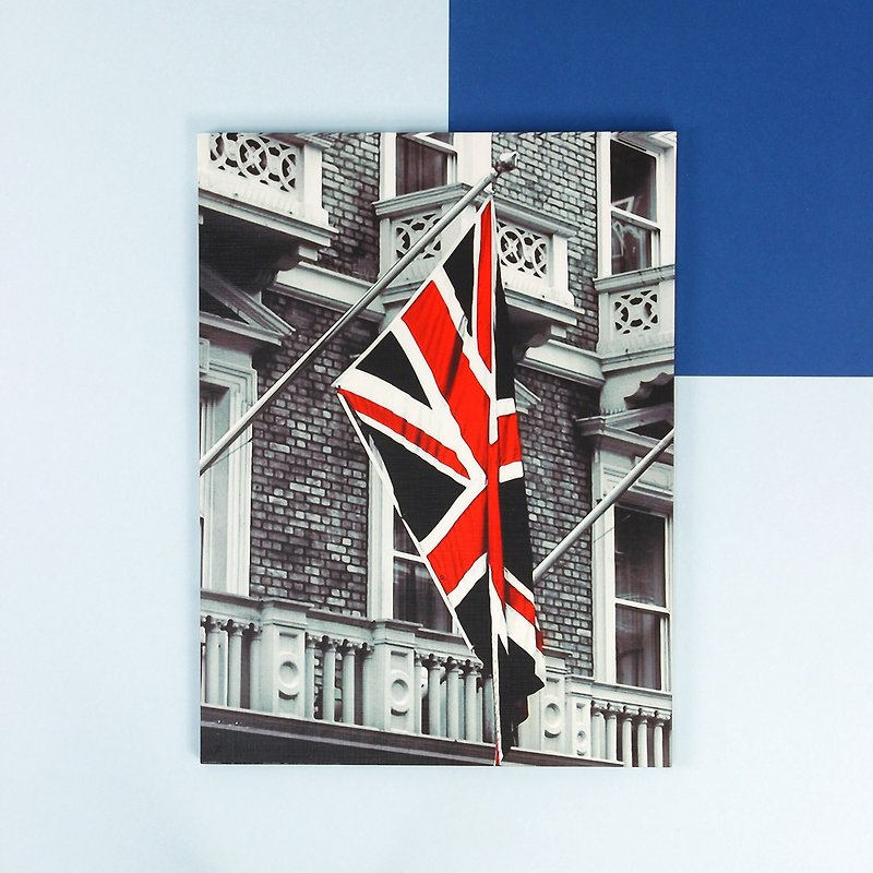 HomePlus 英伦无框画 英国国旗 40x30cm 室内设计 布置 创意 小物 杂货 家居 装潢 饰品 装饰 - 海报/装饰画/版画 - 木头 多色