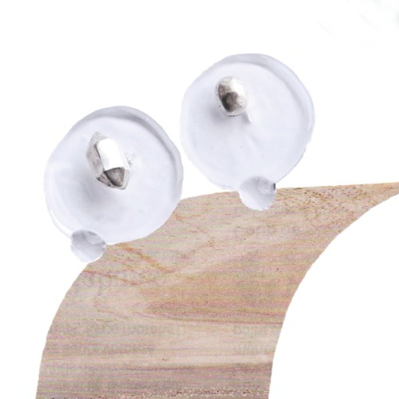 プリミティブ - イヤリング: ウエット シングルピアス - 耳环/耳夹 - 玻璃 透明