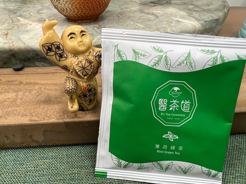 【压力清道夫】薄荷绿茶 - 茶 - 新鲜食材 绿色