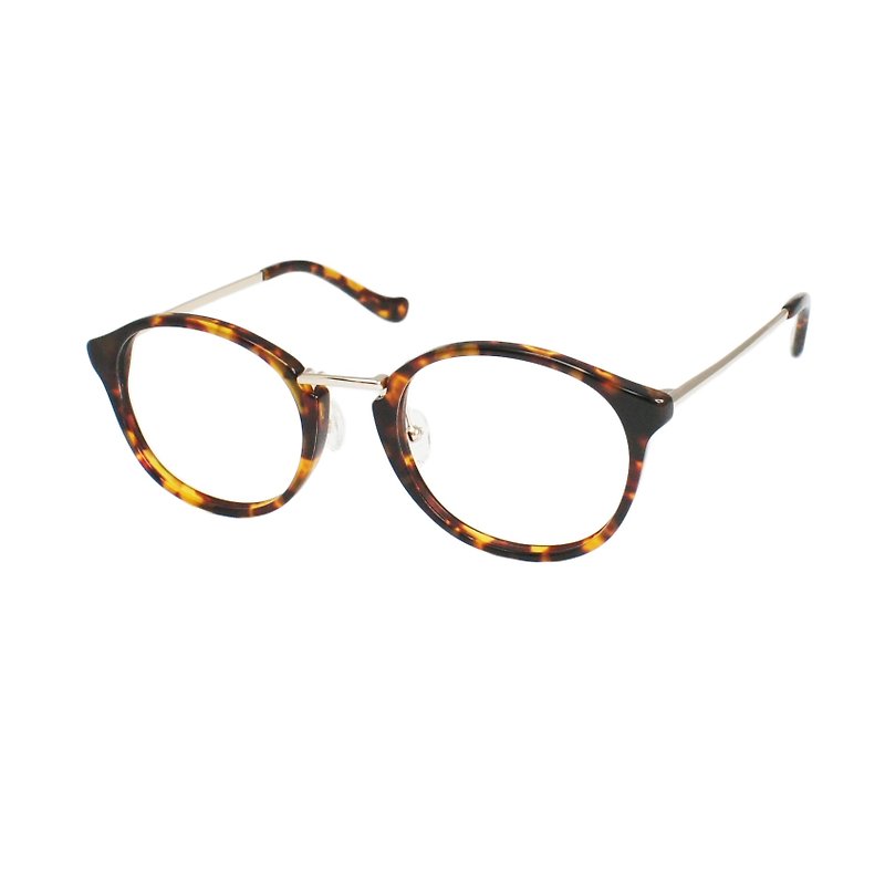手工板材 复古幼边圆框方眼镜 - 眼镜/眼镜框 - 塑料 多色