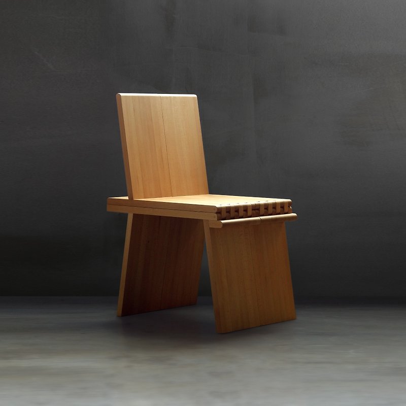 HOMER | Benches Chair HC18BCS 板凳椅 - 椅子/沙发 - 木头 卡其色