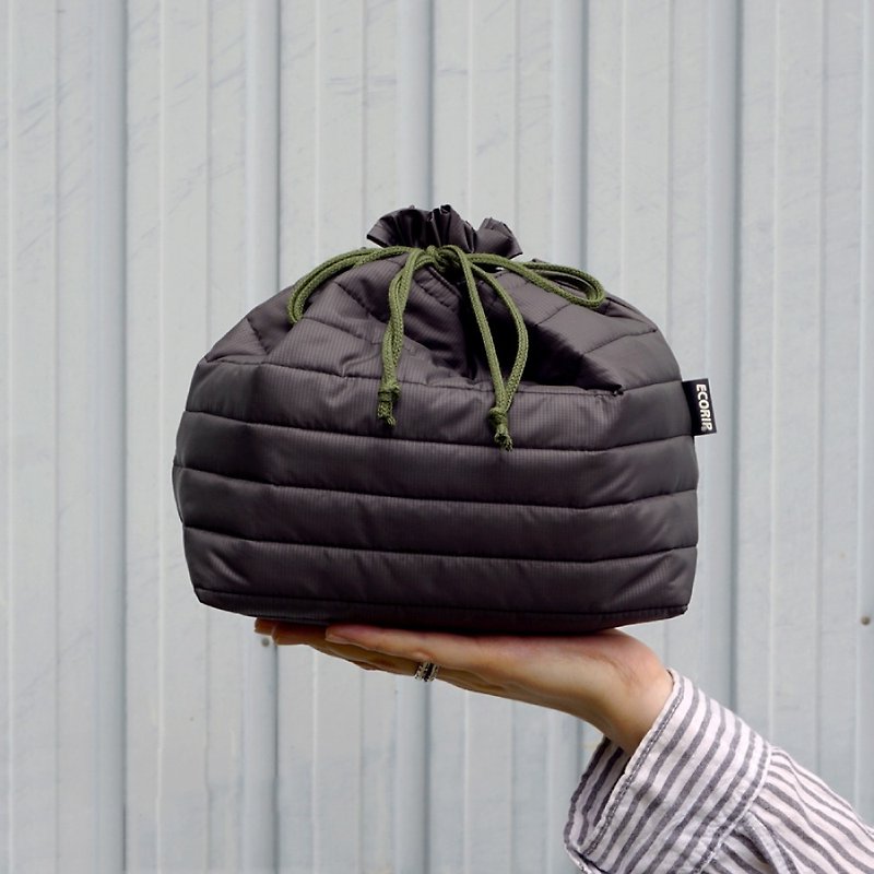 Ecorip Ultra Light Drawstring Bag XL Pouch Thermal Cooler Bag Gift Outdoor Japan - 其他 - 环保材料 多色