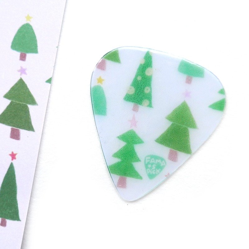 限量2016圣诞礼物❆FaMa·s Pick吉他弹片-耶诞树 - 手链/手环 - 其他材质 绿色