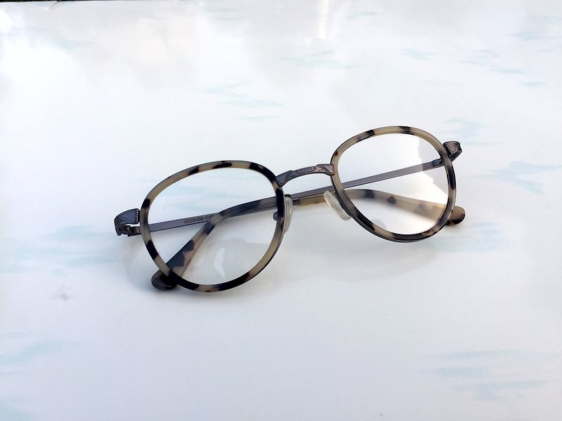 好学生必备 复古圆框文青风 眼镜框 - 眼镜/眼镜框 - 其他材质 咖啡色