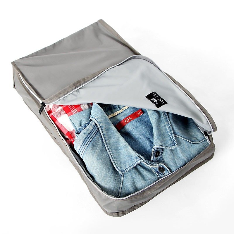 衣物袋(小)．灰 - 收纳用品 - 其他材质 灰色