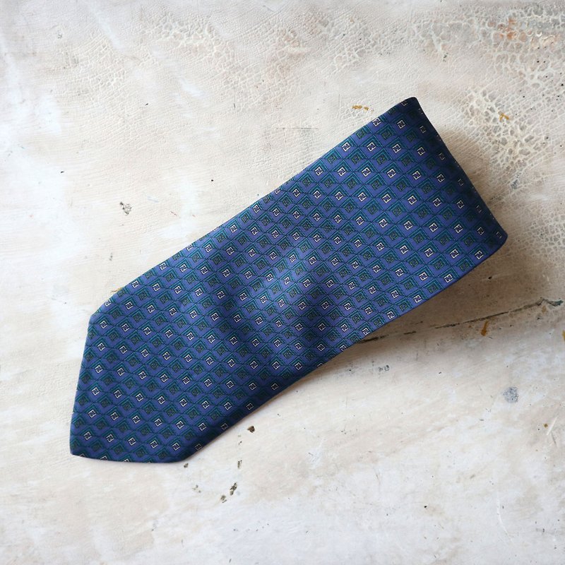 南瓜Vintage。古着 复古 意大利制 Fendi 高级 领带 - 领带/领带夹 - 丝．绢 