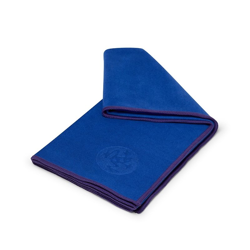 【Manduka】eQua Hand Towel 瑜珈手巾 - Buoy (湿止滑) - 运动配件 - 聚酯纤维 蓝色