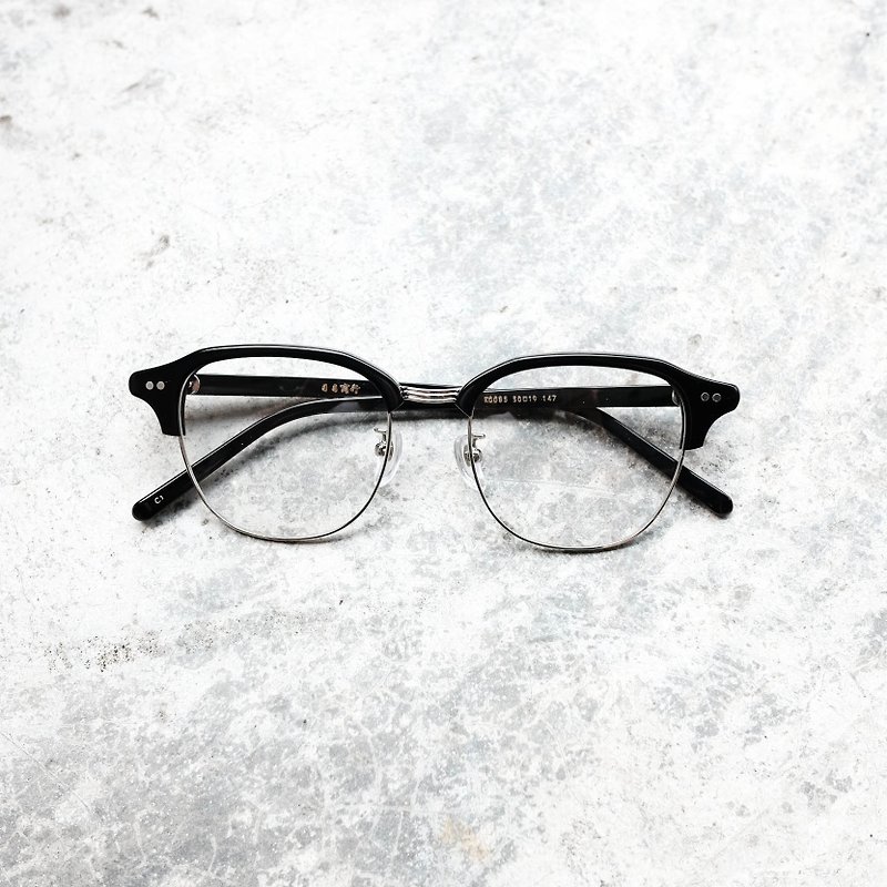 【目目商行】新款 日本方框眉框 大框 百搭黑 - 眼镜/眼镜框 - 其他材质 黑色