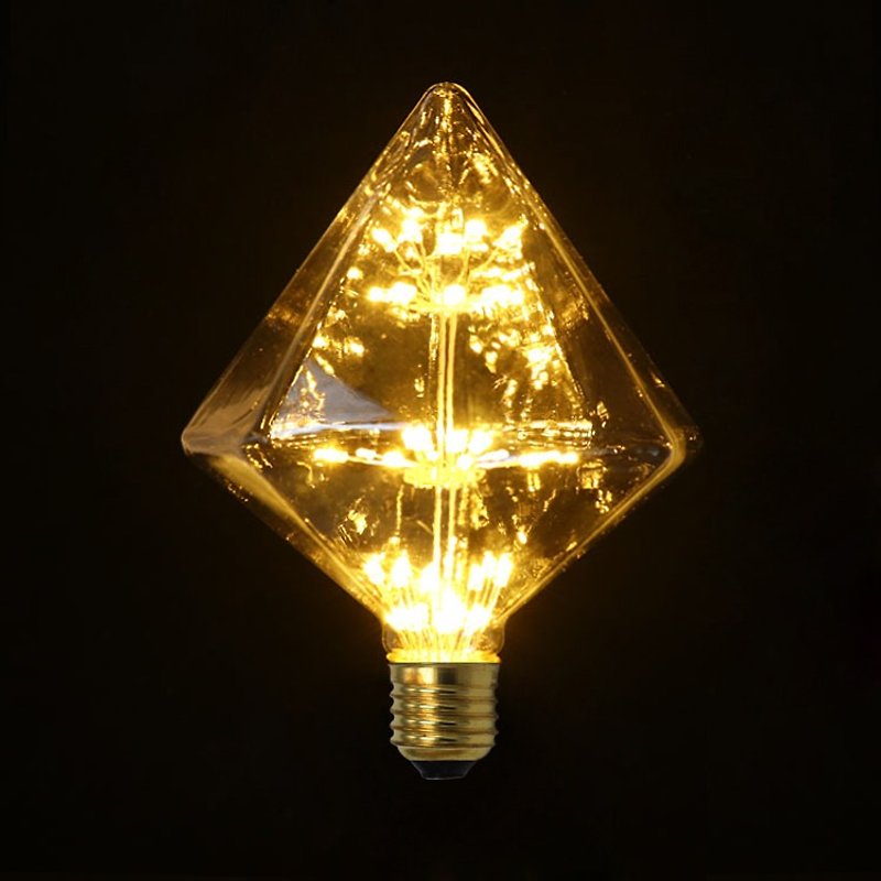 LED·花火灯泡·大钻石灯泡│Good Form·好造形 - 灯具/灯饰 - 玻璃 黄色