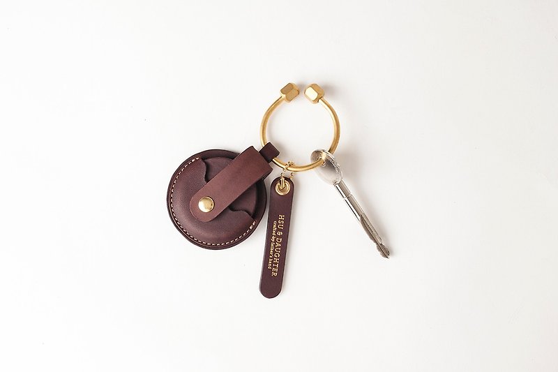 Gogoro钥匙圈 | 皮革订制 | 定制打字 | 皮套 | 真皮 | 礼物 - 钥匙链/钥匙包 - 真皮 