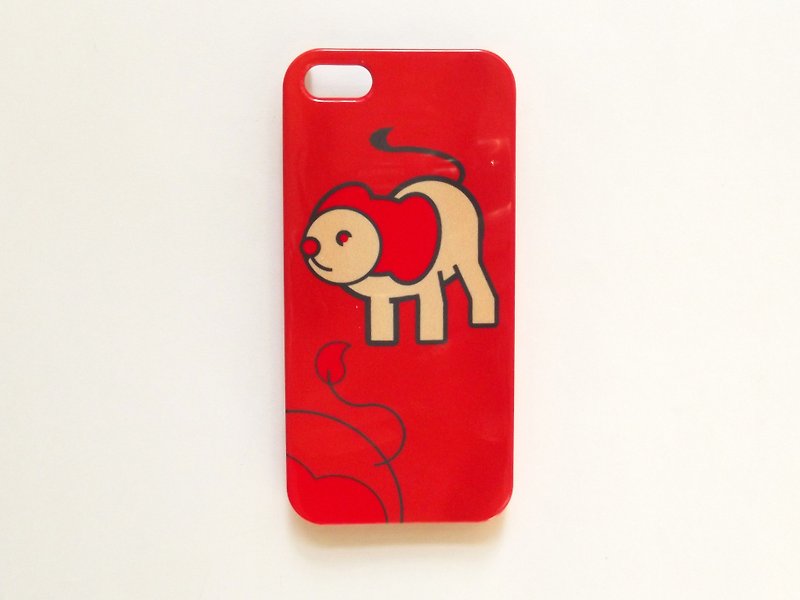狮子座手机壳--星座旅程系列 - 手机壳/手机套 - 其他材质 红色