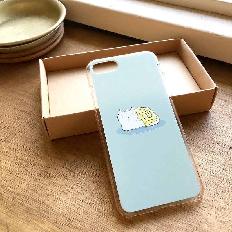 玉子烧猫 手机壳 - 手机壳/手机套 - 塑料 蓝色