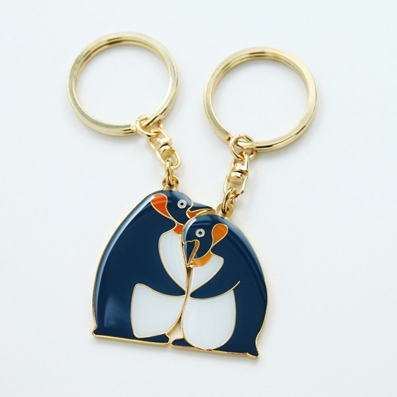 Perfect Together 钥匙圈-国王企鹅 - 钥匙链/钥匙包 - 其他金属 蓝色