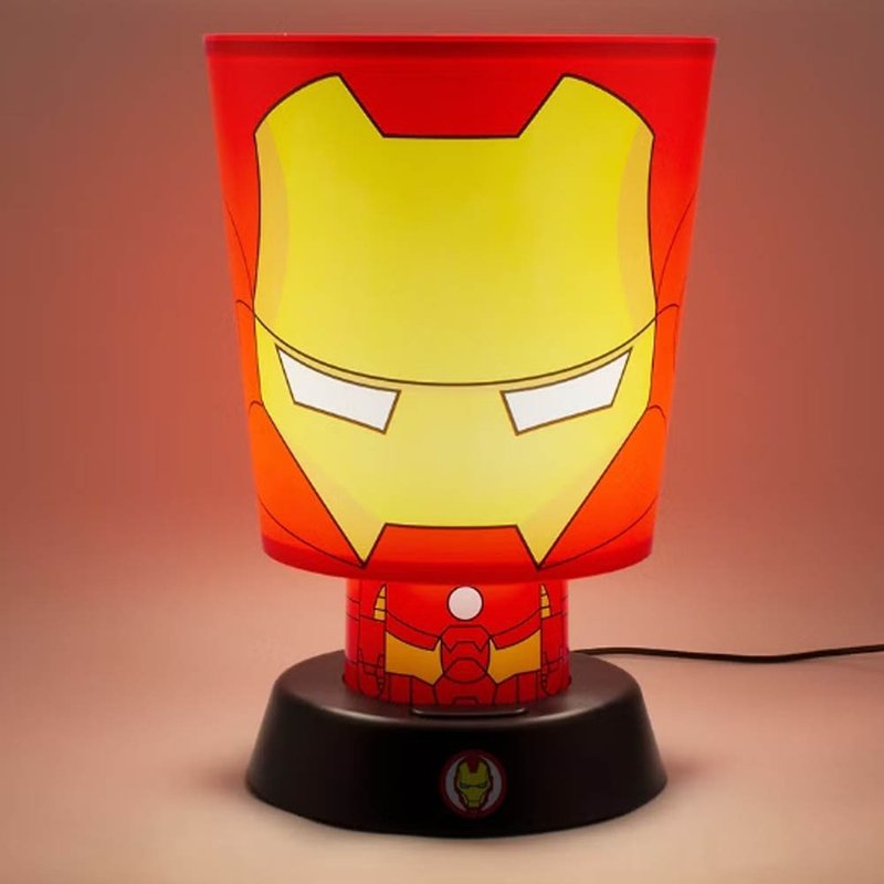 Marvel 漫威 钢铁人 IRON MAN 桌上台灯 夜灯 USB电池两用 26CM - 灯具/灯饰 - 其他材质 