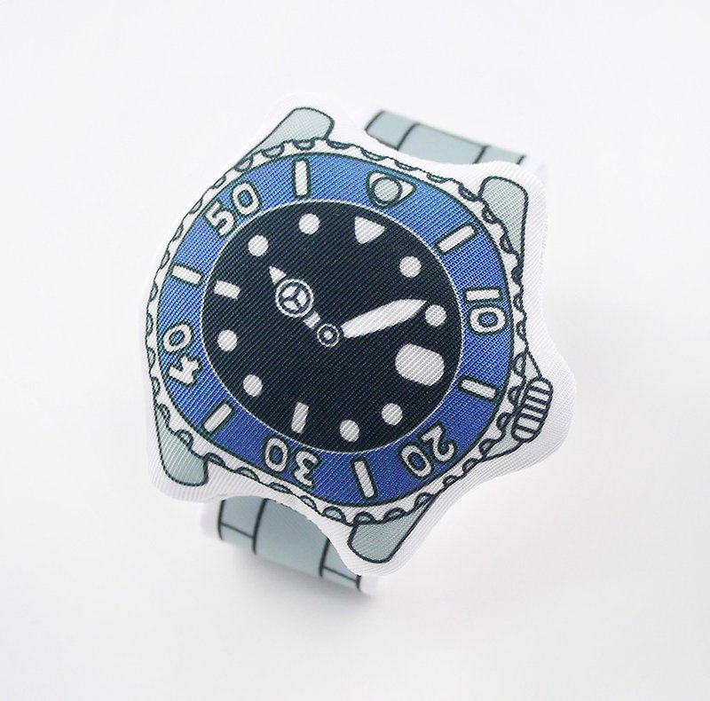 我的第一只名贵布手表(定制化)My first Luxury Watch (E02H01) - 其他 - 棉．麻 蓝色