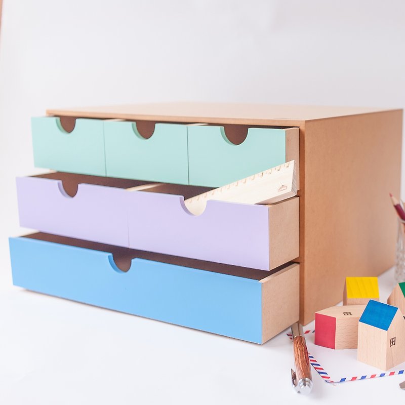【A4文件收纳盒】手工 木制文具盒 储物盒 收纳 - 收纳用品 - 木头 