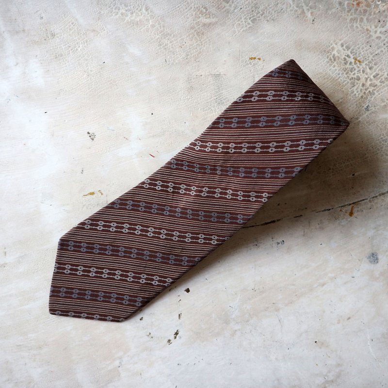 南瓜Vintage。古着 复古 法国制 CELINE 高级 领带 - 领带/领带夹 - 丝．绢 