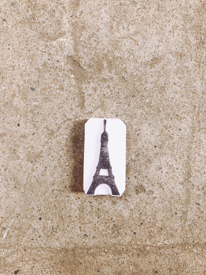 盖哪手工印章- 走吧旅行去 -巴黎铁塔款 - 印章/印台 - 其他材质 