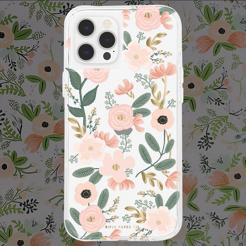 【清货价】iPhone 12 & 11系列 Wild Flower - 手机壳/手机套 - 塑料 粉红色