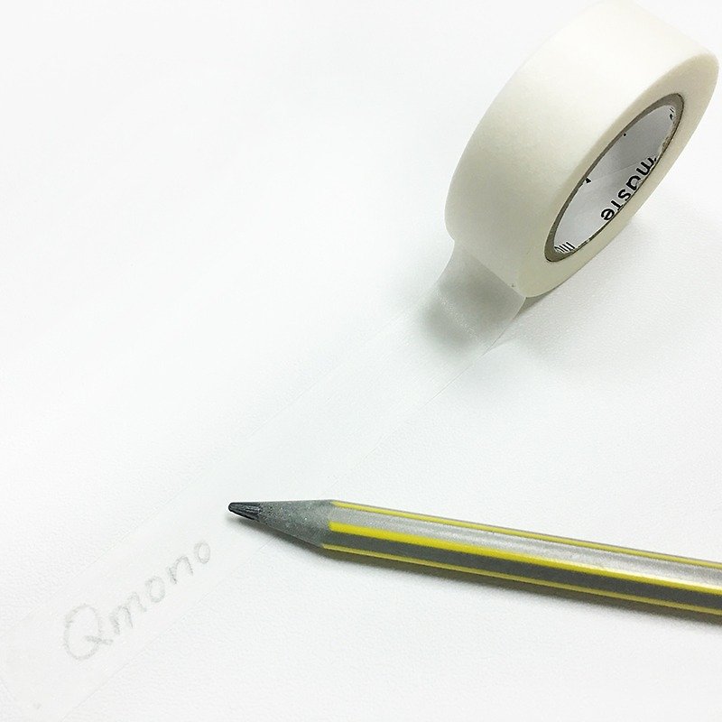 maste Draw Me 和纸胶带 1"【白 (MST-FA04-WH)】 - 纸胶带 - 纸 白色