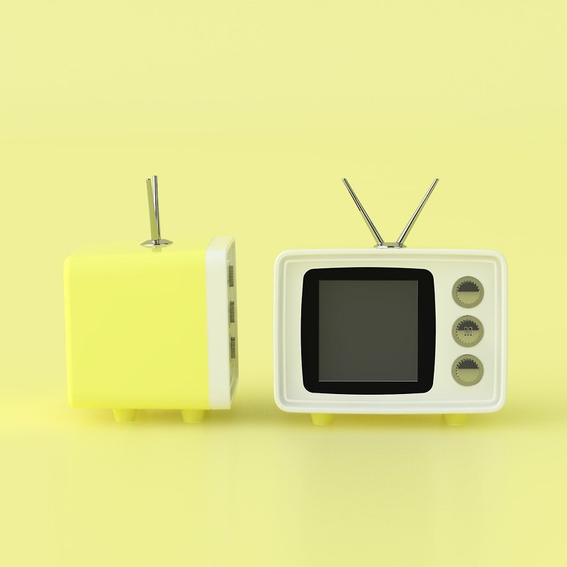 snapTV小电视数位相框 - 奶油黄(日本限定款) - 其他 - 塑料 黄色