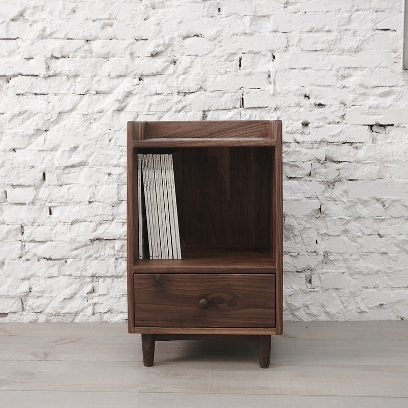 小而满可放杂志床头柜  ( 尺寸、型式可定制 ) - 衣柜/鞋柜 - 木头 