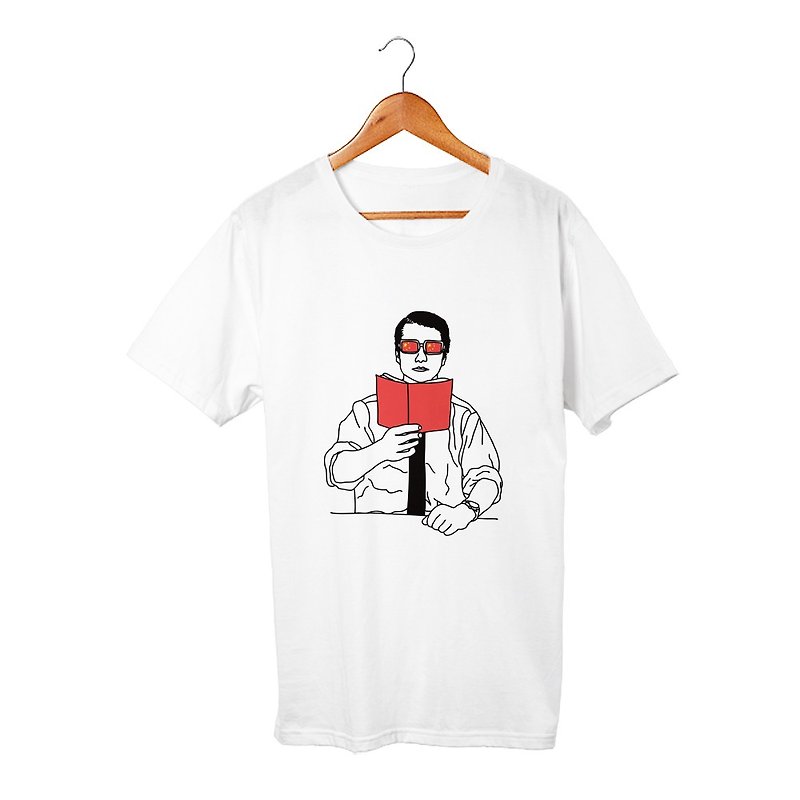 Guillaume Tシャツ - 男装上衣/T 恤 - 棉．麻 白色