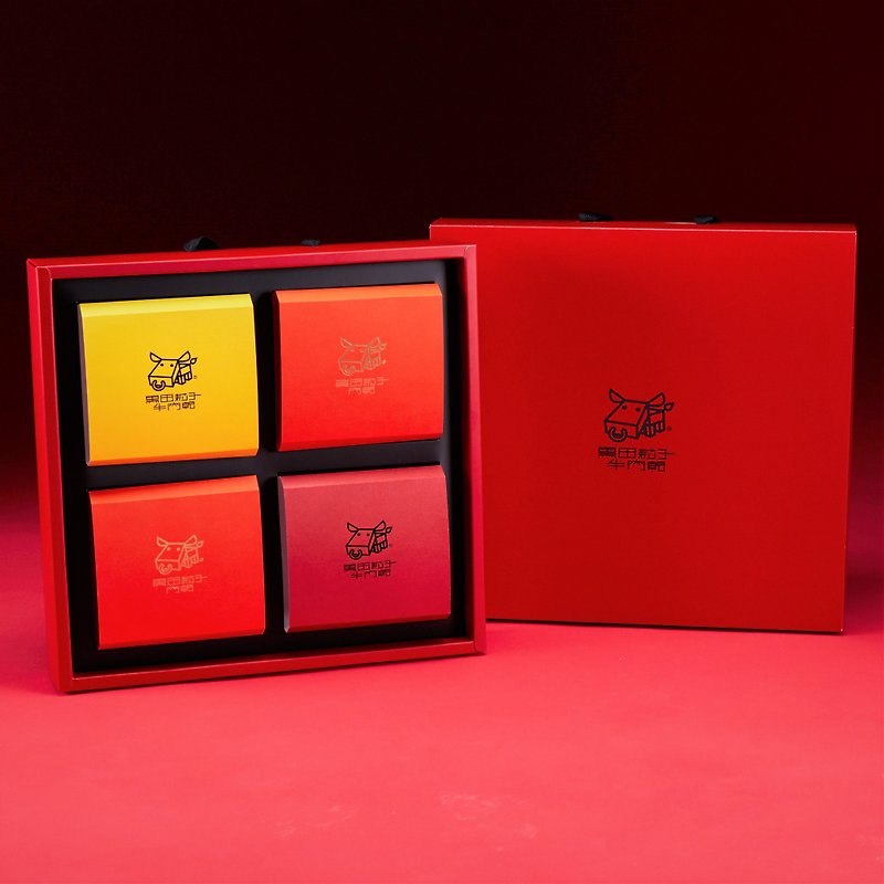 经典旗舰礼盒 - 肉干/肉松 - 纸 红色