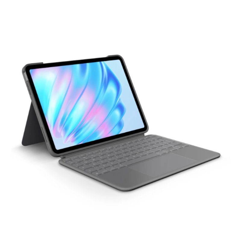 Combo Touch 保护壳 (适用于 iPad Air 11寸 M2) - 平板/电脑保护壳 - 塑料 灰色