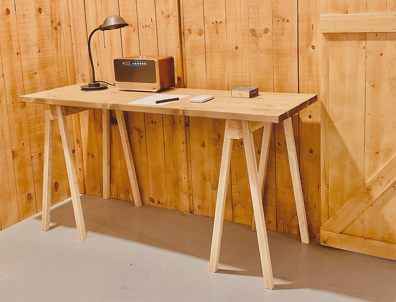 小蚁工作桌脚 - 其他家具 - 木头 卡其色