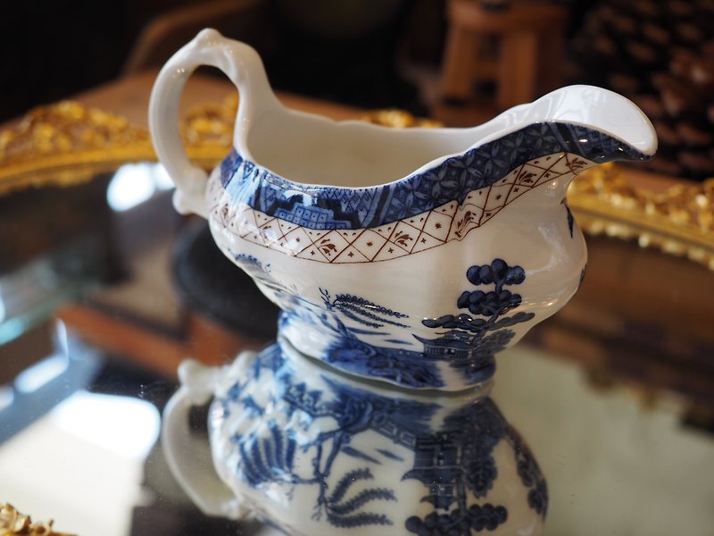 英国制早期青花瓷系列瓷器 酱料壶 特惠价 - 调味罐/酱料瓶 - 瓷 蓝色