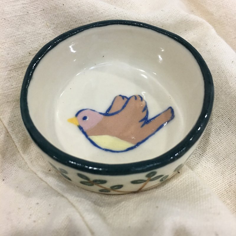 little bird mini cup - 碗 - 陶 