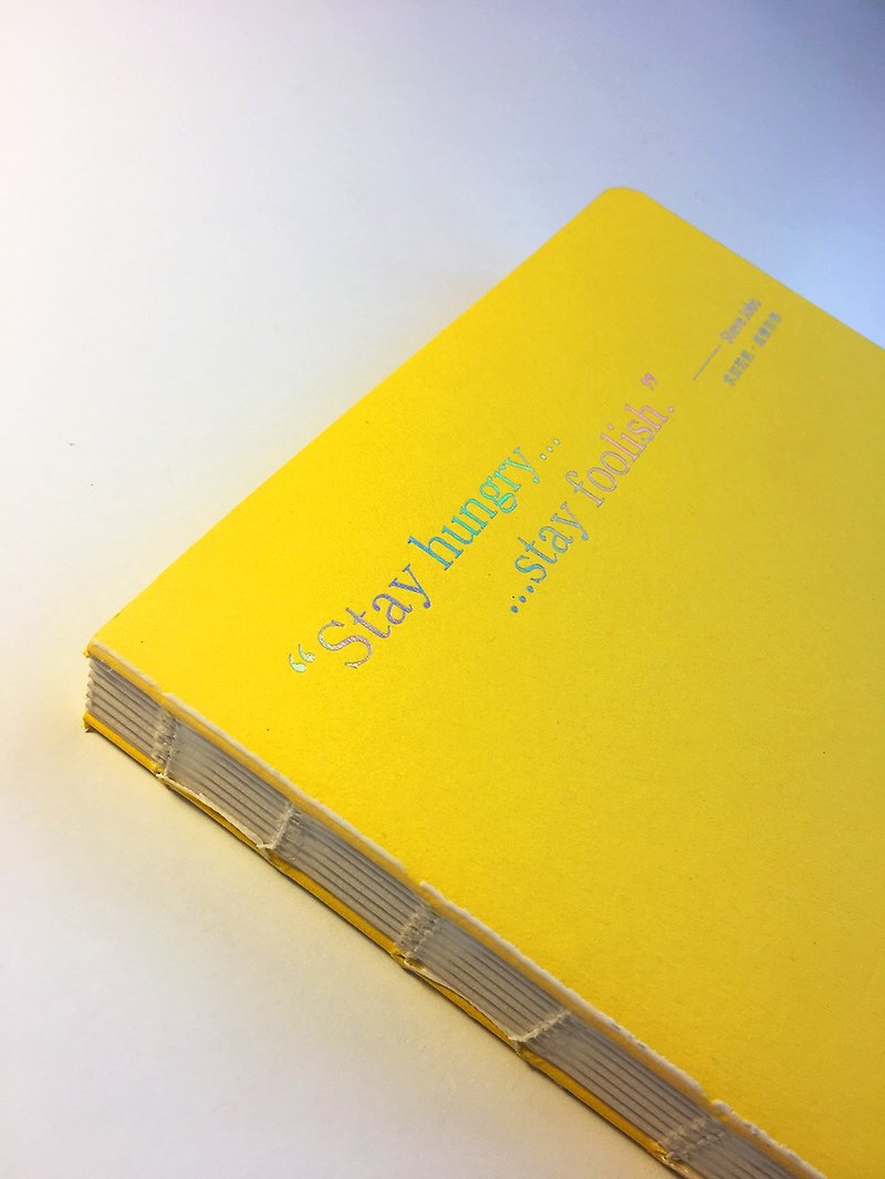 Gee Note 哎呦裸线装笔记本 - 笔记本/手帐 - 纸 黄色