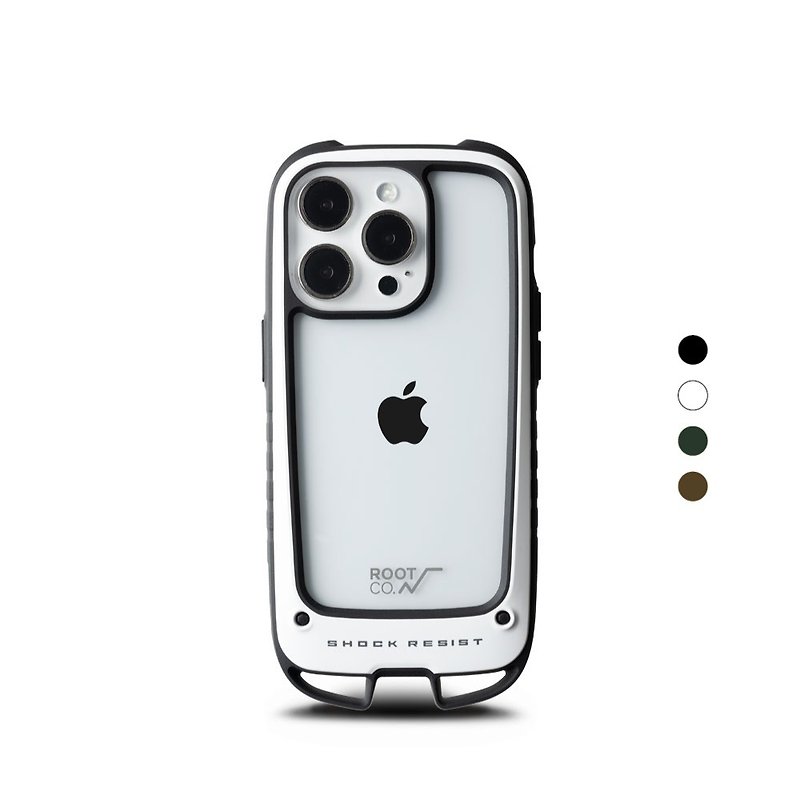 日本 ROOT CO. iPhone 14 Pro 双挂勾式防摔手机壳 - 手机壳/手机套 - 塑料 多色