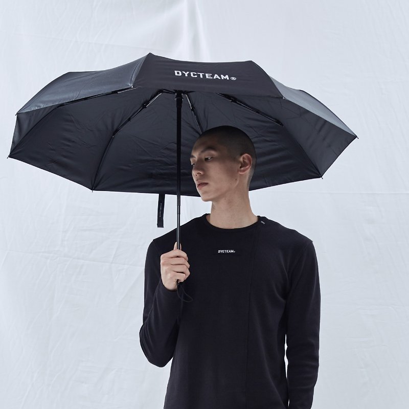 DYCTEAM - 抗强风十股自动收合伞 - 雨伞/雨衣 - 聚酯纤维 黑色