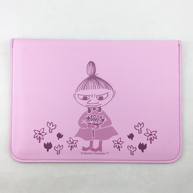 Moomin噜噜米正版授权-3C保护皮套(粉红)：35*25.5cm - 平板/电脑保护壳 - 真皮 粉红色