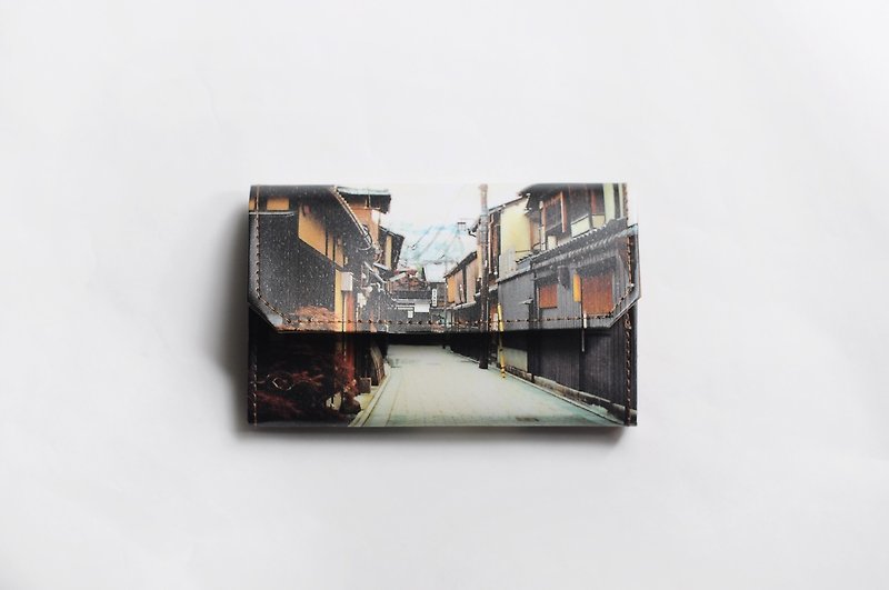 小纸包/卡片零钱包 - 摄影系列/京都旅行 街 - 零钱包 - 纸 多色
