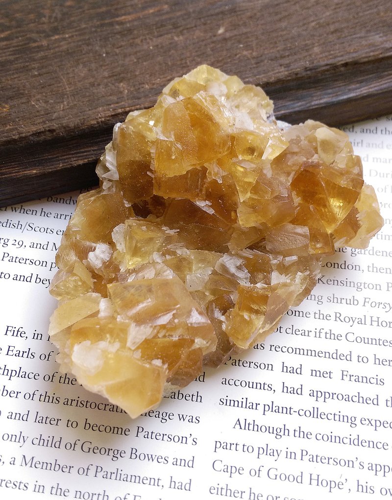 Calcite 福建产地 蜂蜜方解石 天然矿石 原矿 - 摆饰 - 其他材质 