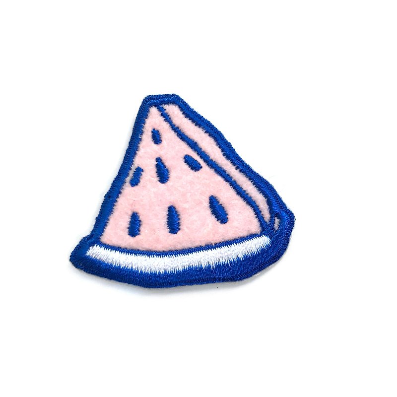 Watermelon summer - 徽章/别针 - 绣线 粉红色