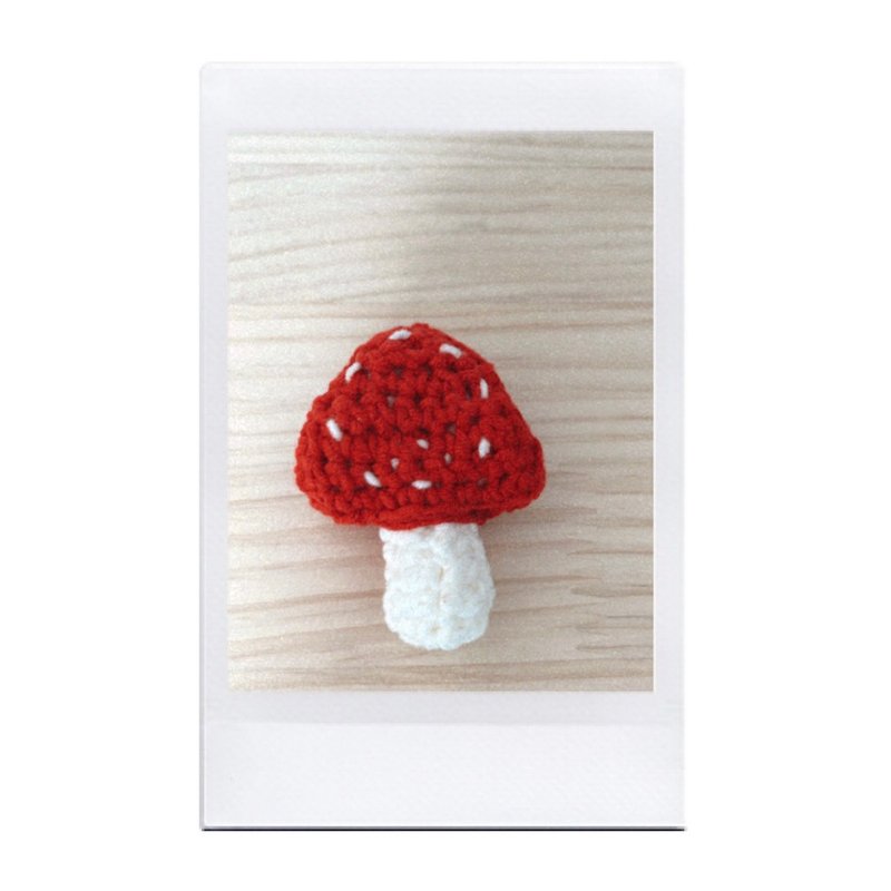 手工鈎织立体小蘑菇(订制) - 其他 - 棉．麻 多色