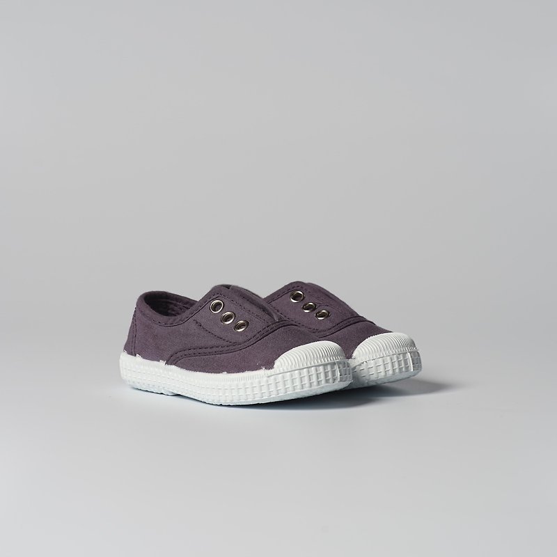 西班牙国民帆布鞋 CIENTA 70997 35 深紫色 经典布料 童鞋 - 童装鞋 - 棉．麻 紫色