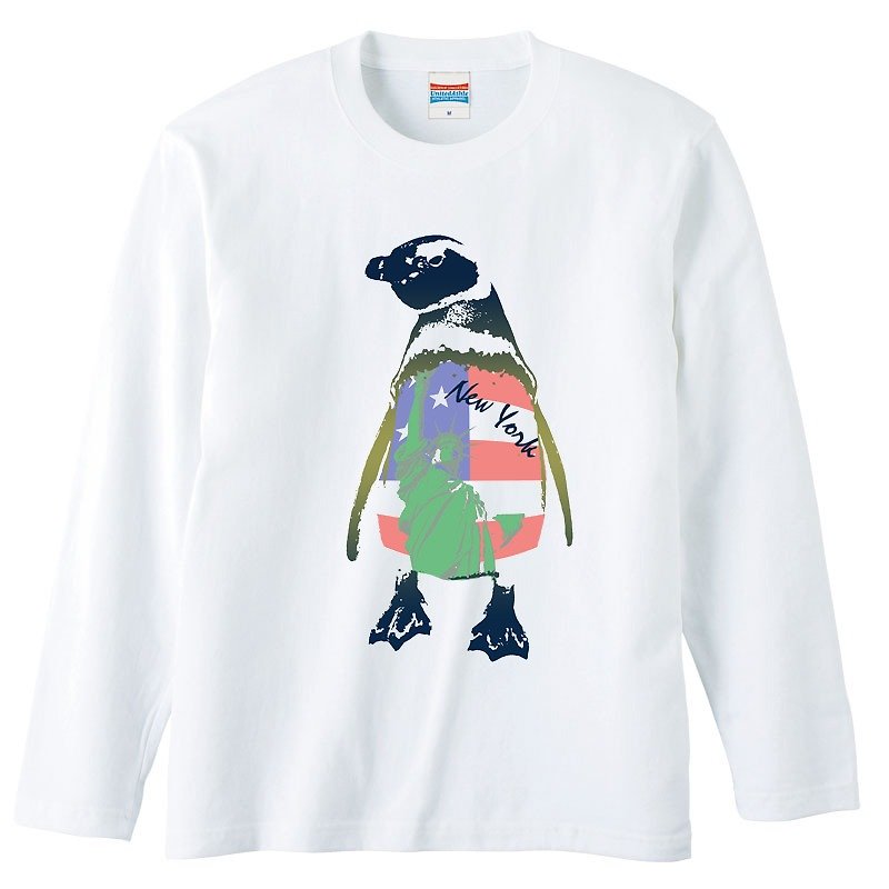 ロングスリーブTシャツ / NY Penguin - 男装上衣/T 恤 - 棉．麻 