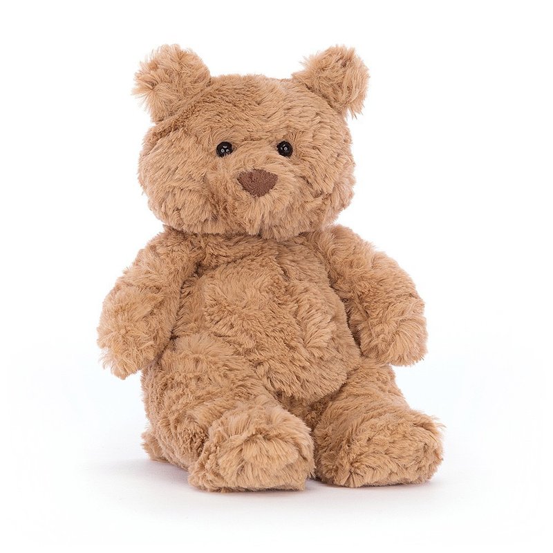 Bartholomew Bear 16cm 熊麻吉 巴赛罗熊 笨笨熊 - 玩偶/公仔 - 聚酯纤维 咖啡色