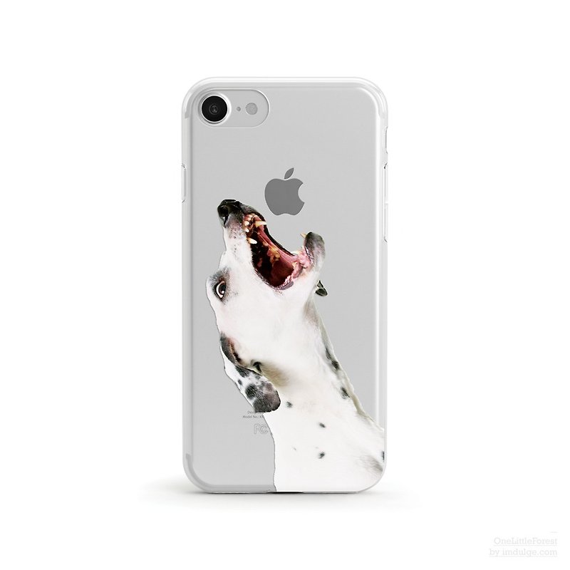 The Apple is Mine, Dalmatian-防摔透明软壳-iPhone系列,Samsung - 手机壳/手机套 - 塑料 灰色