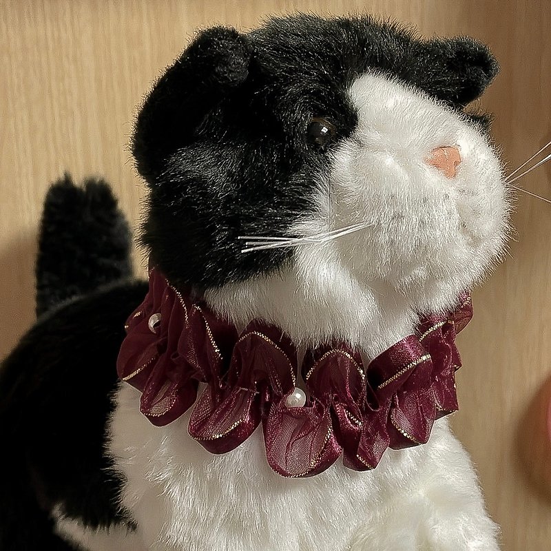 Satin Necklace | 缎带の曲奇饼宠物项链 - 衣/帽 - 聚酯纤维 