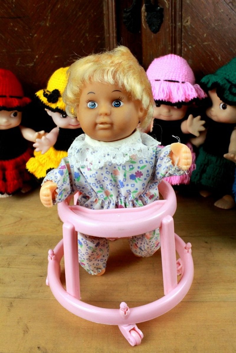小龟葛葛 - 莫名其妙可爱的黑人宝宝学步椅 - 玩偶/公仔 - 其他材质 多色