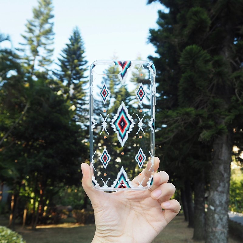Tribal diamond 民族图腾 | 透明软壳 | 手机壳 - 手机壳/手机套 - 塑料 