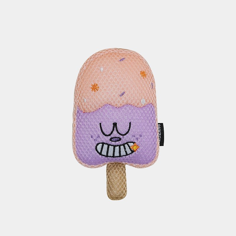 La Fiesta 快餐系列 冰棍 凉感寵物玩具 可水洗 带响纸 可藏食 - 玩具 - 聚酯纤维 粉红色